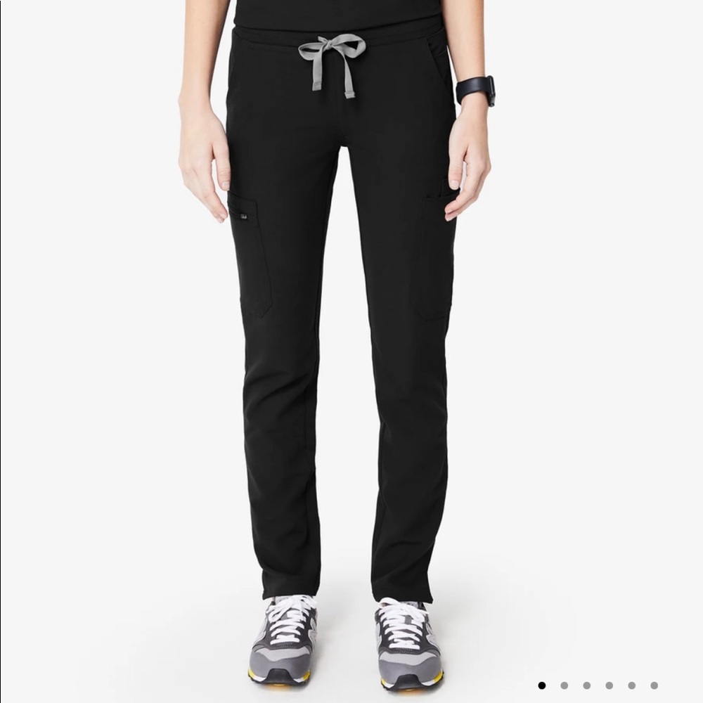 figs black xxs scrub pants